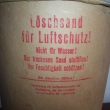Luftschutz, pap�rov� n�doba na p�sek.