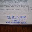 Cen�k 297 (l�k�rny) Ph. Mr. F. Hn�k, Turnov  4