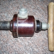 Pumpa Luftschutz - bakelitov� t�lo.
