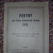 Pokyny pro �leny domovn�ch hl�dek CPO (1937)