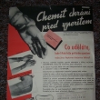 Chemit chrn ped yperitem (Chema), koncesovan prodej plynovch masek, Antonn Englberth, Hradec Krlov.