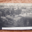 Pohled. Kpt. Weronsk� s kulometem p�i plyn. �toku 1917