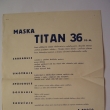 Maska Titan 36