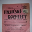 Hasisk rozhledy 1934, asopis.